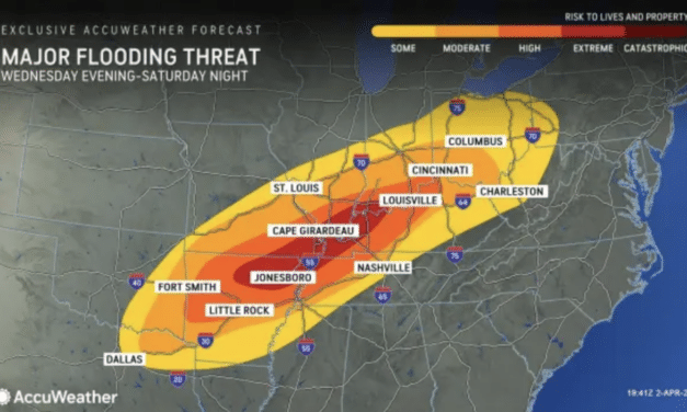 DEVELOPING: Atmospheric river likely to trigger historic central US flooding that may become life-threatening